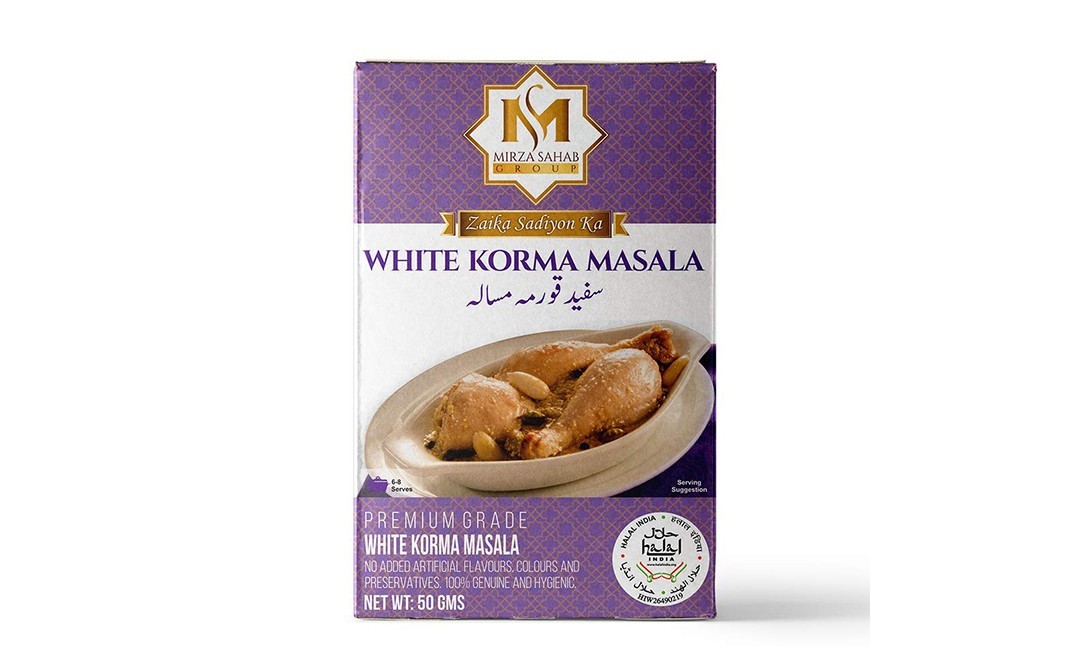 Mirza Sahab White Korma Masala    Box  50 grams